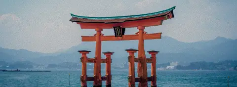 Torii flottant à Hiroshima