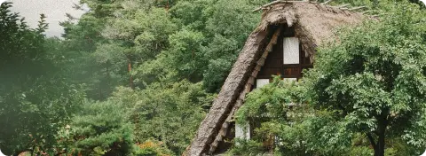 Maison traditionnelle gassho-zukuri à Shirakawa-go
