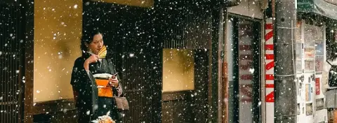 Vie urbaine à Tokyo en hiver, première étape du circuit Magie du Japon en hiver