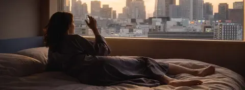 Hôtel boutique à Tokyo lors d’un voyage sur mesure premium au Japon organisé par l’agence locale Caramage