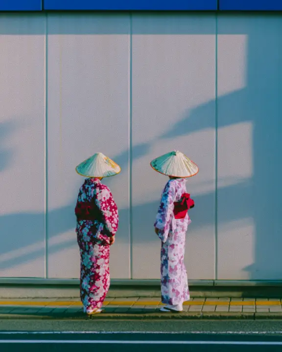 Couple en kimono au Japon, voyage à deux conçu sur mesure